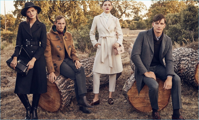 Spanish brand Pedro del Hierro celebrates the holidays in style.