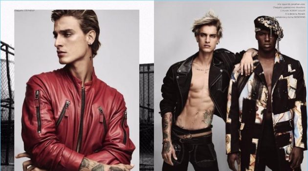 NYC Street Punk Chic: Jonathan Bellini & Ronald Epps for Risbel NYC Street Punk Chic: Jonathan Bellini & Ronald Epps for Risbel