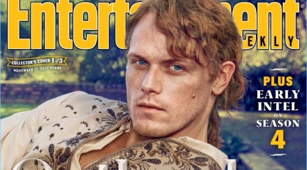 Outlander Star Sam Heughan Covers Entertainment Weekly Sam Heughan Outlander Jamie Fraser Entertainment Weekly 2017 Cover