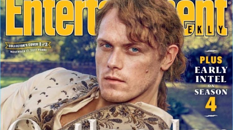 Sam Heughan Outlander Jamie Fraser Entertainment Weekly 2017 Cover