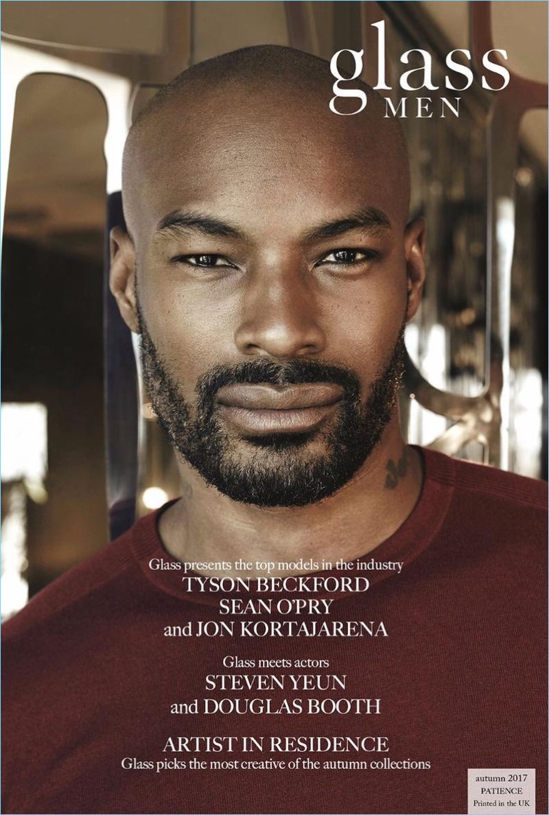 Tyson Beckford 2017 Glass Magazine Cover