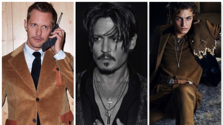 Week in Review: Alexander Skarsgård, Johnny Depp, Anwar Hadid Covers + More