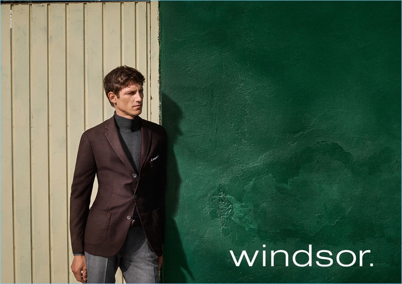 Windsor enlists Roch Barbot as the star of its fall-winter 2017 campaign.