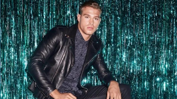 Matthew Noszka stars in Aldo's holiday 2017 campaign.