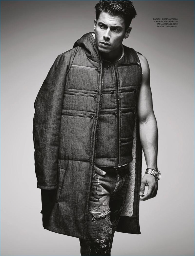 Andrea Denver 2017 Editorial LOfficiel Hommes Ukraine 004