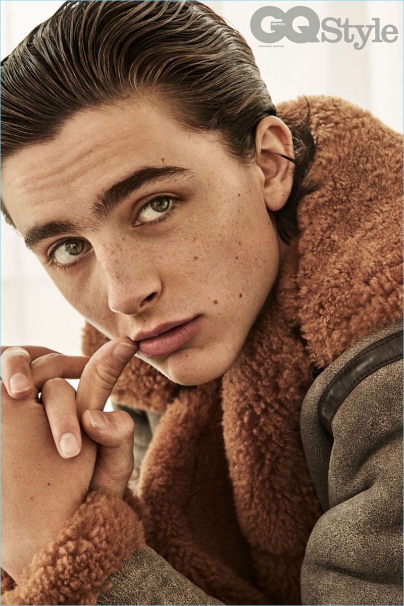 Call Me By Your Name actor Timotheé Chalamet graces the pages of British GQ Style.