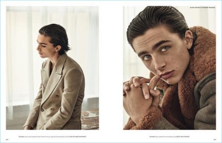 Armie Hammer Timothee Chalamet British GQ Style Cover Photo Shoot 008