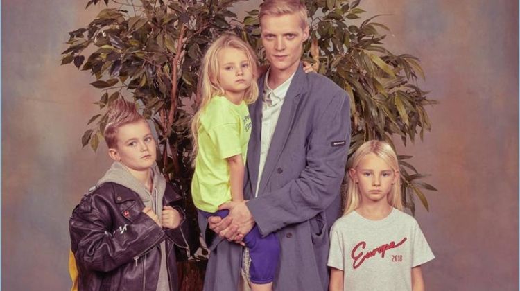 Balenciaga Does A Throwback Studio Treatment for Spring ’18 Campaign