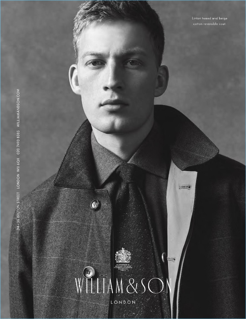 Bastian Thiery | William & Son | Fall 2017 Campaign | Men's Fashion