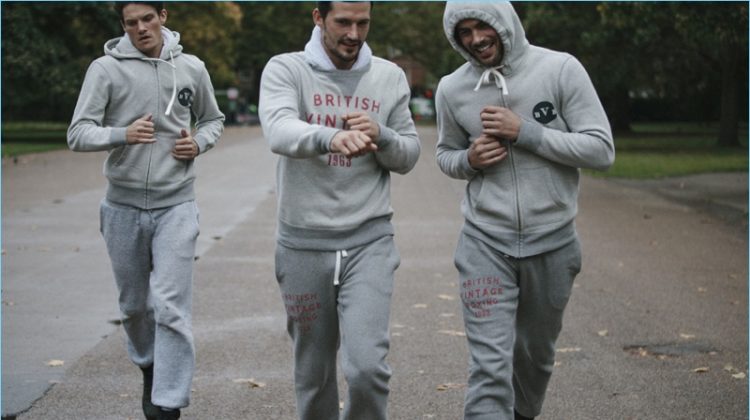 Danny Beauchamp, Sam Webb & Jacey Elthalion Embrace Sporty Style for British Vintage Boxing