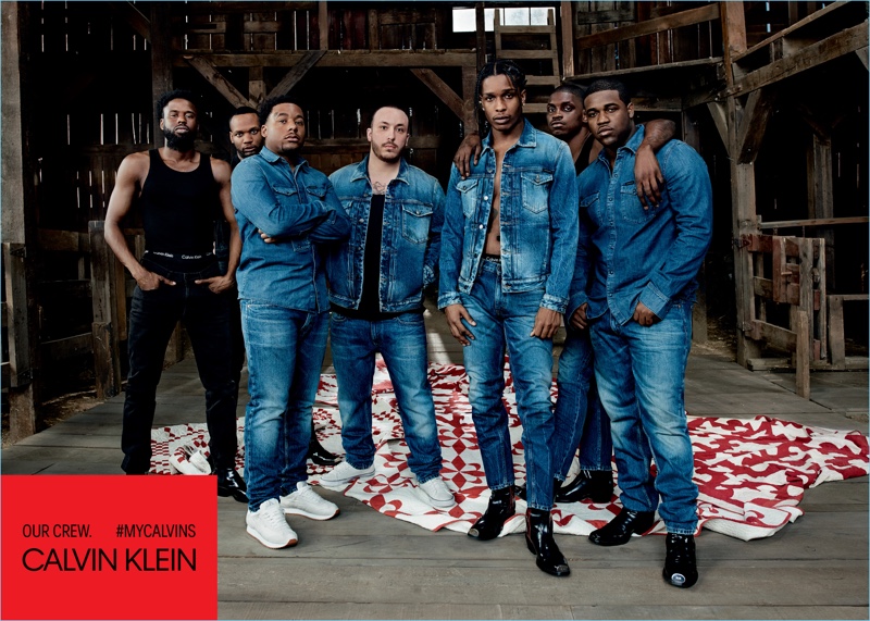 Hip-Hop collective A$AP Mob fronts Calvin Klein's most recent campaign.