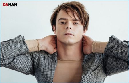 Charlie Heaton 2017 Da Man Cover Photo Shoot 005