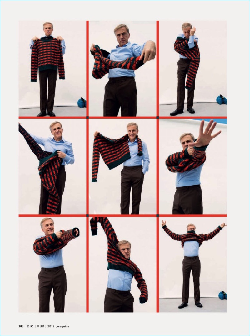 Amar Daved photographs Christoph Waltz for Esquire España. » Christoph Waltz Covers Esquire España, Talks Quentin Tarantino Amar Daved photographs Christoph Waltz for Esquire España.