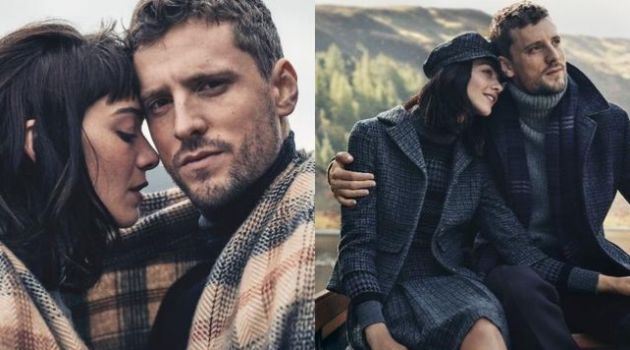 George Barnett is an English Gentleman for Daks Fall '17 Campaign Daks enlists models Emma Appleton and George Barnett as the stars of its fall-winter 2017 campaign.