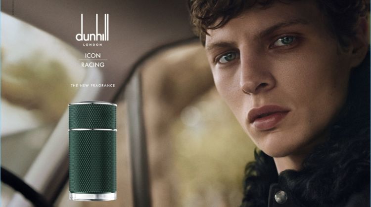 Tim Schuhmacher stars in Dunhill's Icon Racing fragrance campaign.