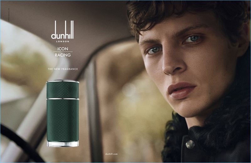 Tim Schuhmacher stars in Dunhill's Icon Racing fragrance campaign.