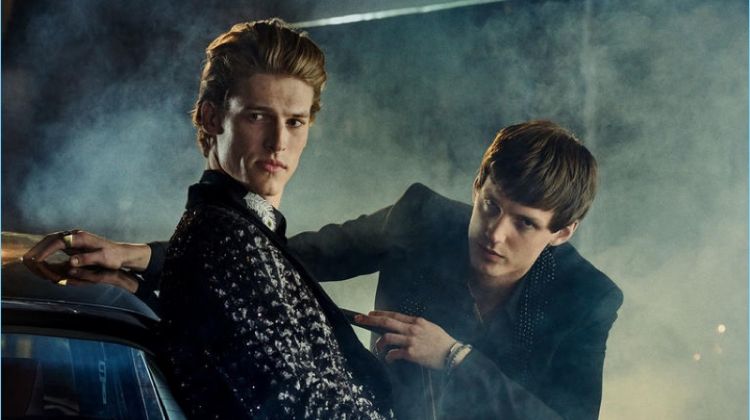 Night Vision: Theo Neilson & Joel Meacock Go Formal for Harrods Magazine
