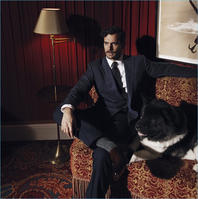 Justice League actor Henry Cavill stars in a photo shoot for The Rake.