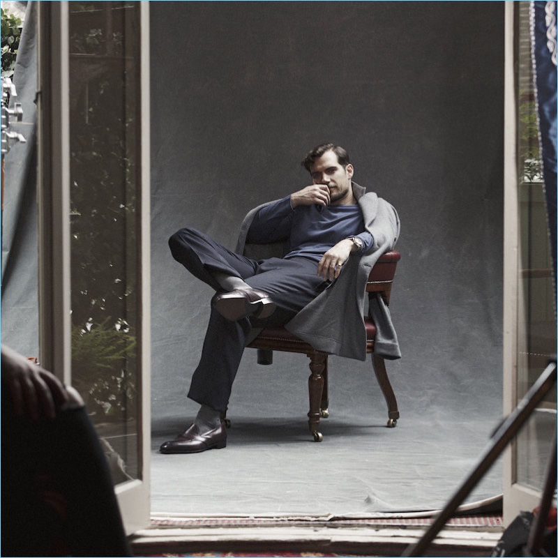 Kalle Gustafsson photographs Henry Cavill for The Rake.