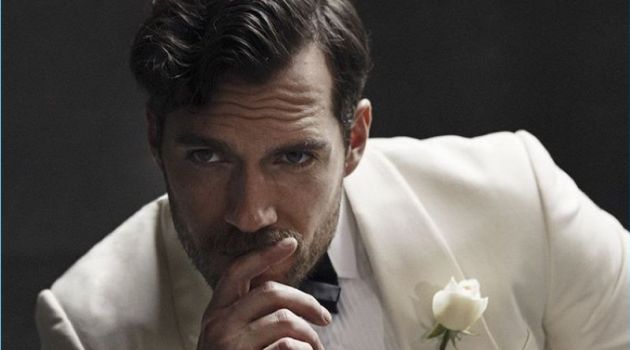 Henry Cavill Covers The Rake, Talks Relationships English actor Henry Cavill dons a white tuxedo jacket for The Rake.