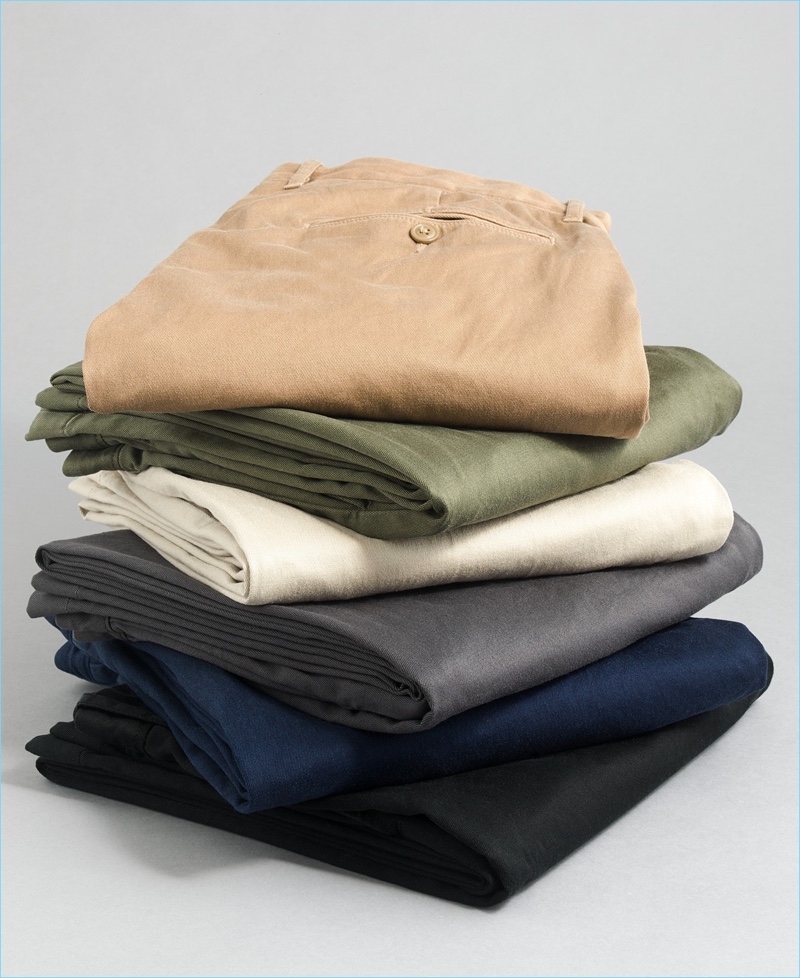 6. Perfect-Fitting Chinos: J.Crew offers its iconic chino pants in four various fits. They add an instant upgrade to any smart wardrobe.