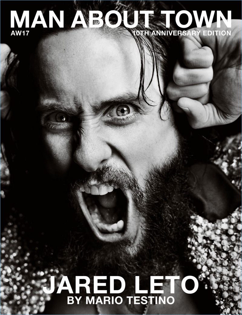 Jared Leto covers Man About Town.