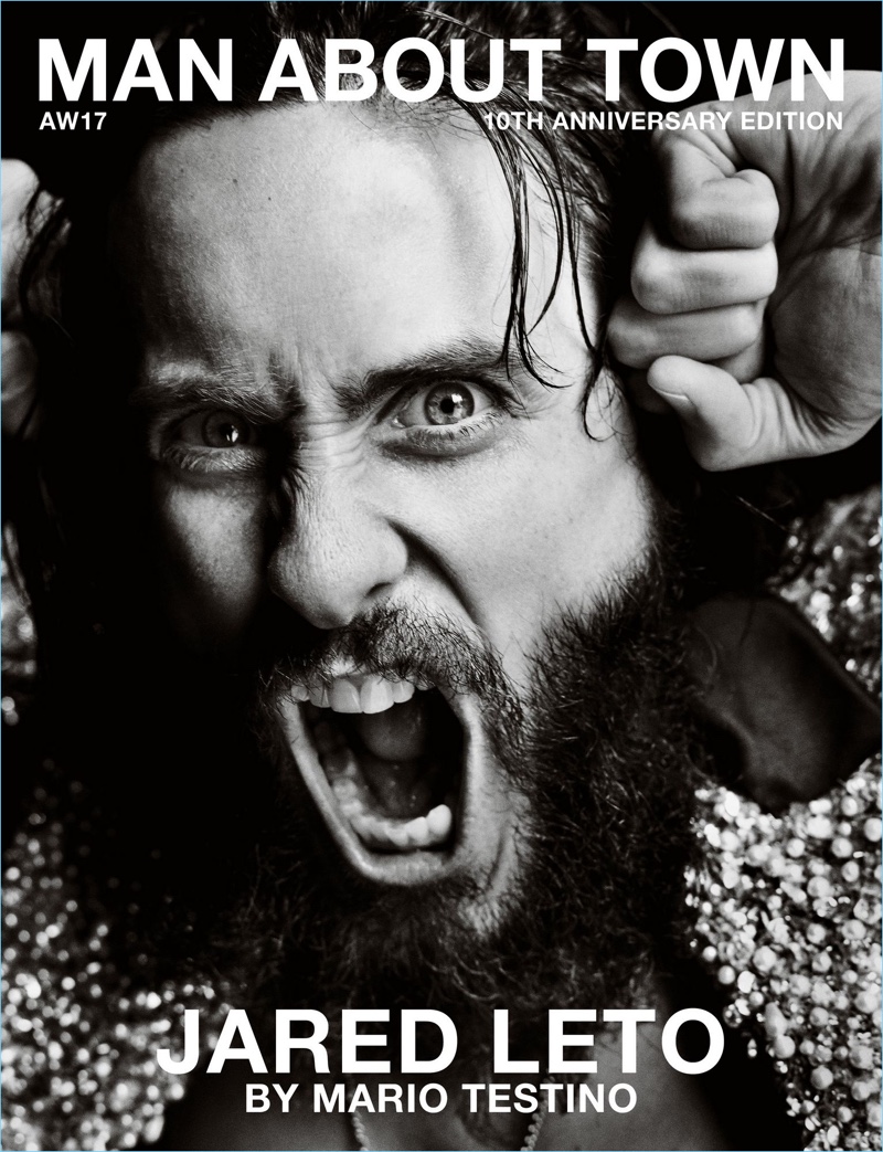 Jared Leto covers Man About Town. » Jared Leto Covers Man About Town, Rocks Glam Gucci Fashions Jared Leto covers Man About Town.
