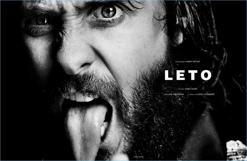 Man About Town enlists Jared Leto as the new star of a photo shoot.