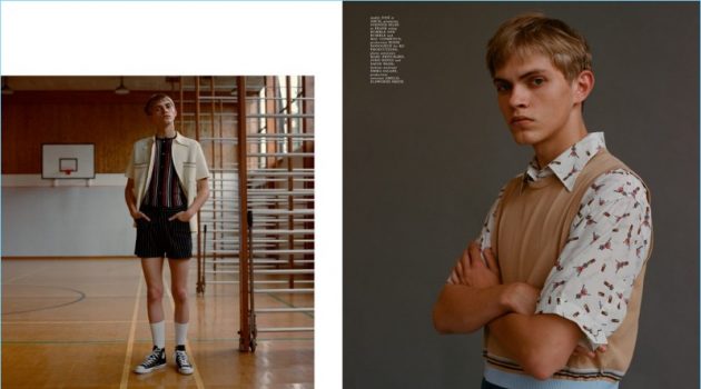 Jose Lucero Dons Spring '18 Collections for Hero Magazine Jose Lucero Dons Spring '18 Collections for Hero Magazine