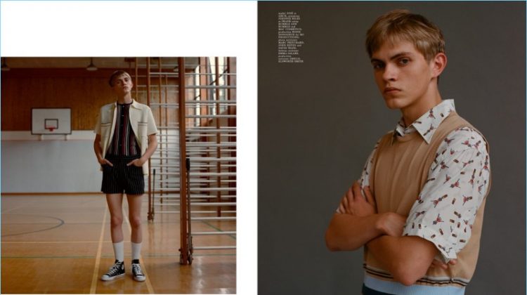 Jose Lucero Dons Spring ’18 Collections for Hero Magazine
