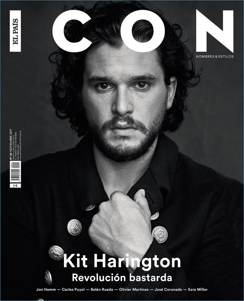 Kit Harington covers Icon El País.
