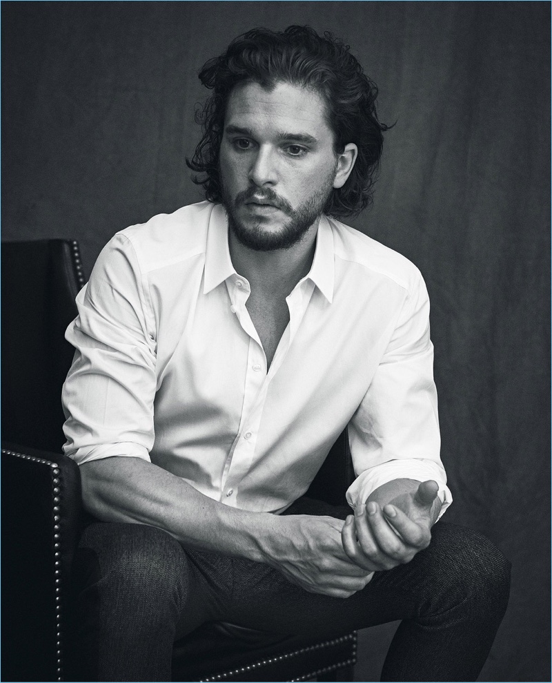 Actor Kit Harington stars in a photo shoot for Icon El País.