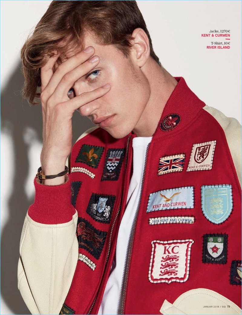Lucky Blue Smith 2017 Editorial GQ Germany 003