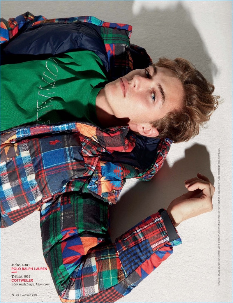 Lucky Blue Smith 2017 Editorial GQ Germany 004