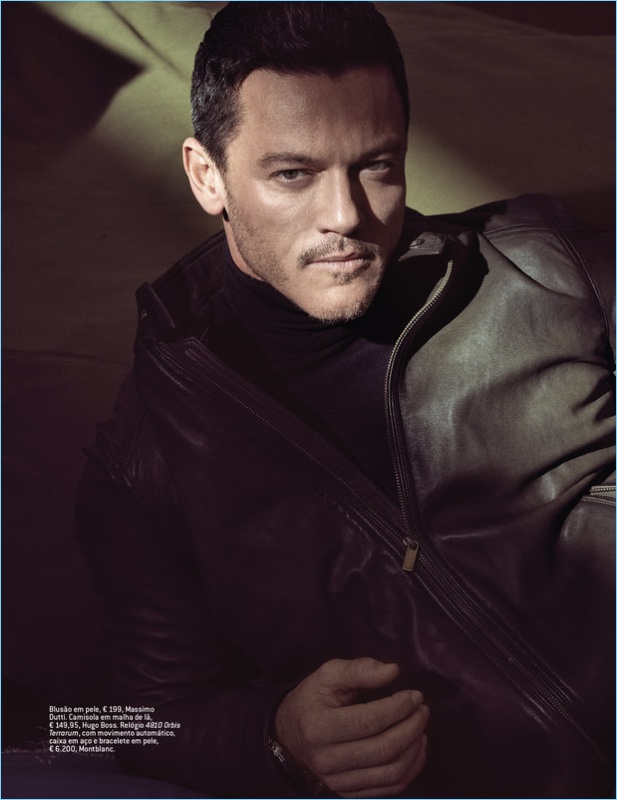 Luke Evans GQ Portugal 2017 Cover Photo Shoot