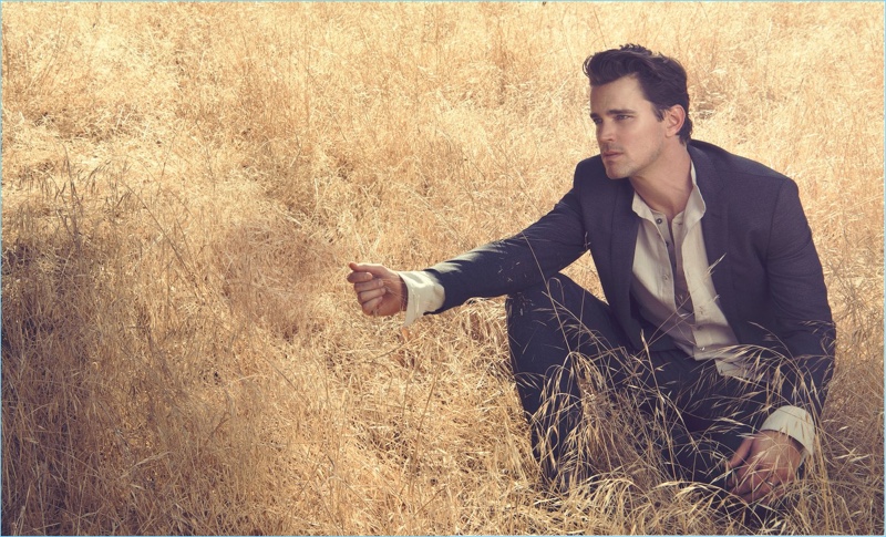 Brian Bowen Smith photographs Matt Bomer for Modern Luxury.