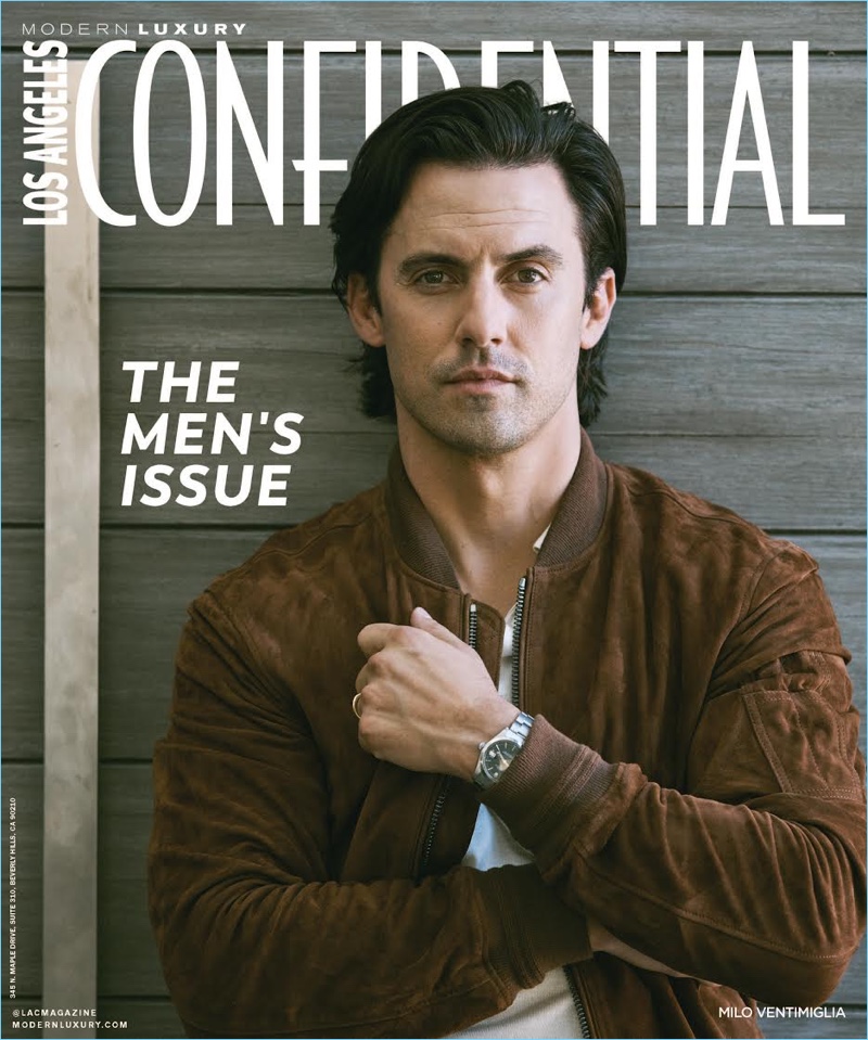 Milo Ventimiglia covers Los Angeles Confidential.