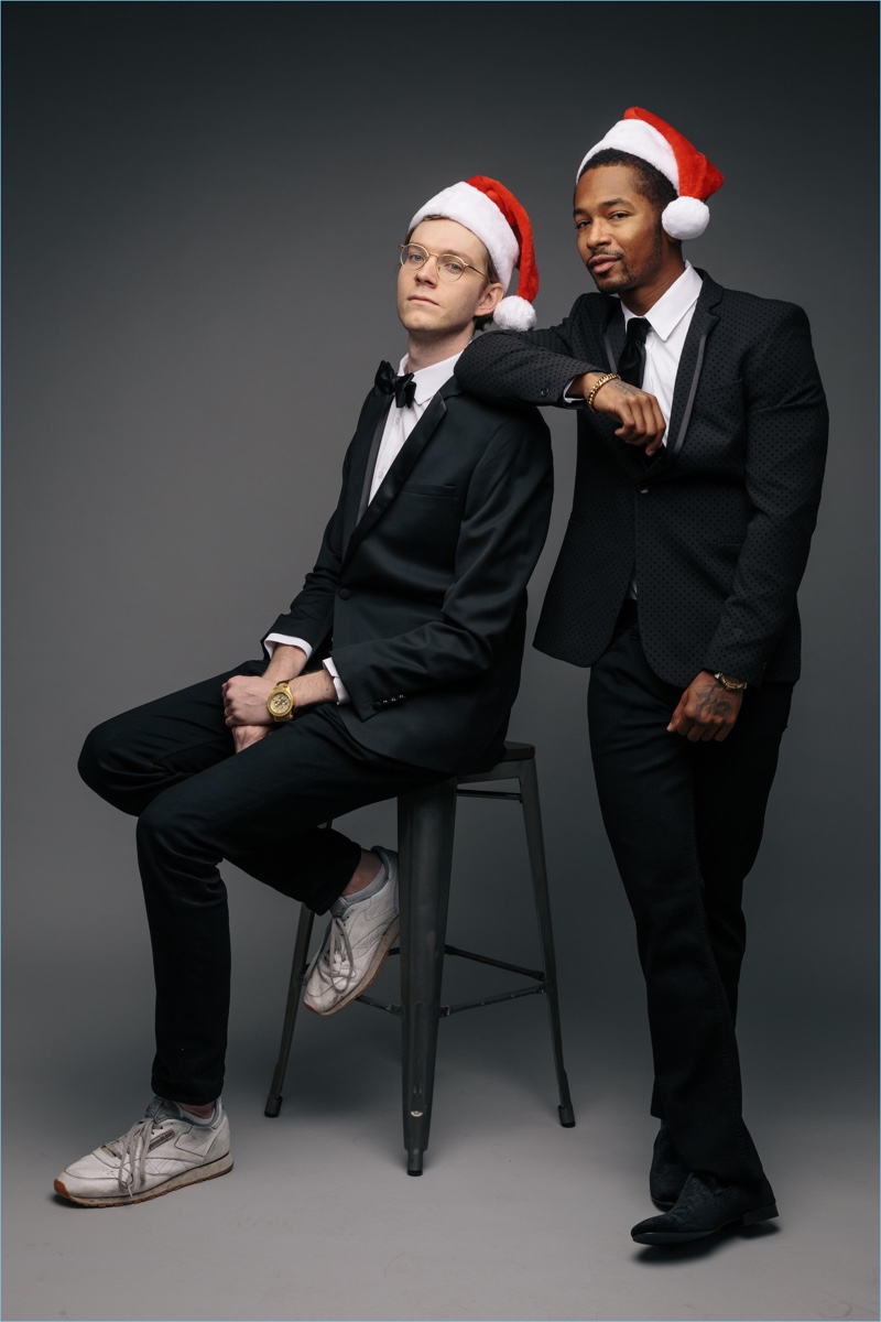 Mizzen+Main creative director Richard Ross and rapper Chingy connect for the holiday season.