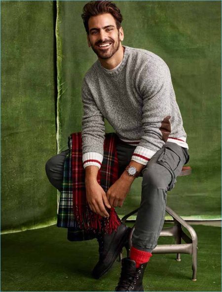 Nyle DiMarco Simons Holiday 2017 Menswear 001