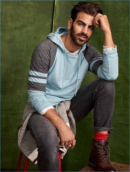 Nyle DiMarco Simons Holiday 2017 Menswear 004