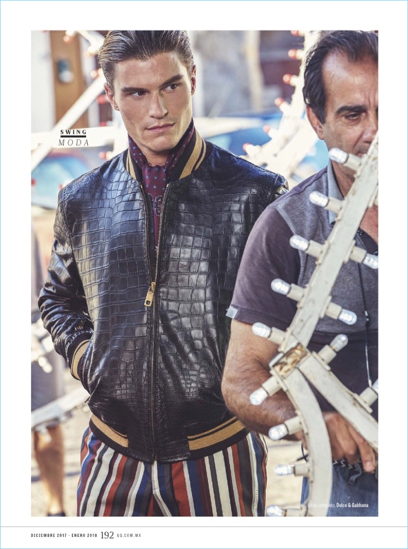 Oliver Cheshire 2017 Editorial Dolce Gabbana GQ Mexico 004