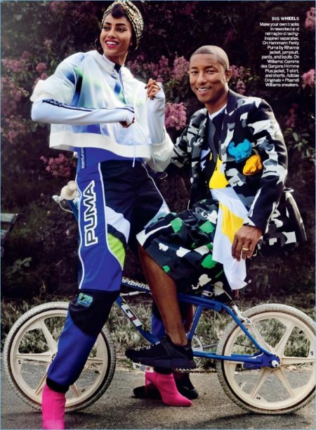 Pharrell Covers Special Edition of Vogue, Rocks Eclectic Style