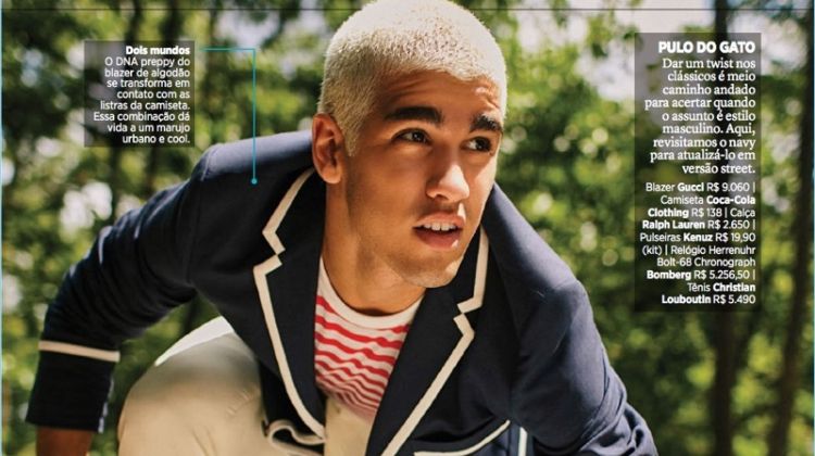 Pietro Baltazar Dresses for GQ Brasil’s Summer