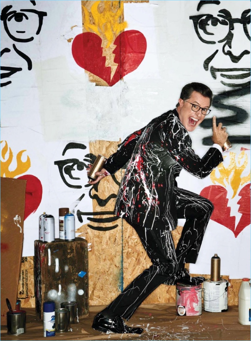 Mark Seliger photographs Stephen Colbert for GQ. » Stephen Colbert Covers GQ, Talks Post-Trump America Mark Seliger photographs Stephen Colbert for GQ.