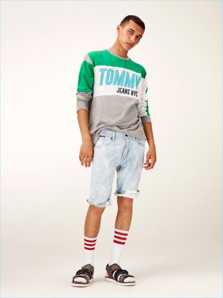 Tommy Jeans Does 90s Casual for Spring '18 Collection