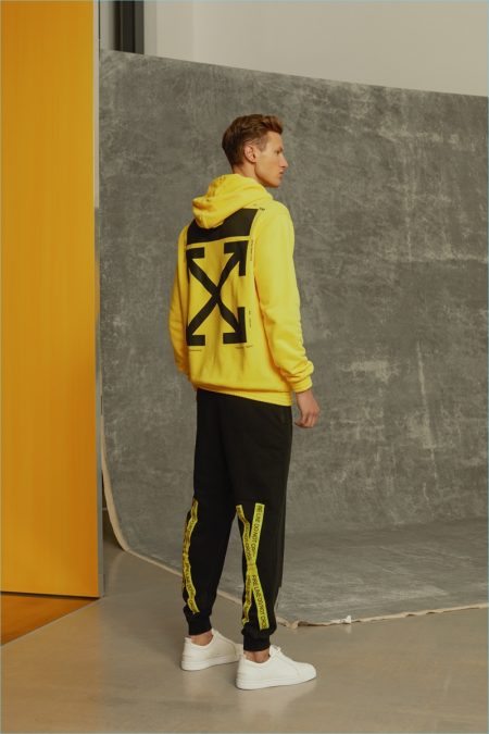 APROPOS Journal Spring Summer 2018 Off White Hoodie 44500 pants 40000 Christian Louboutin Sneakers 56500