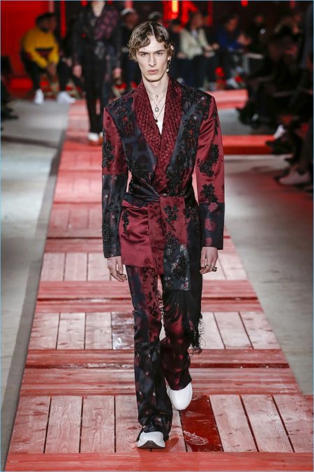 Alexander McQueen Fall Winter 2018 Mens Collection 035