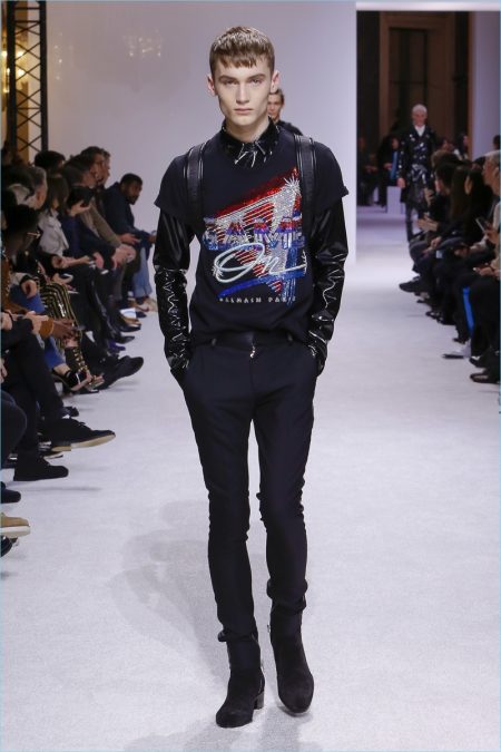 Balmain Fall Winter 2018 Mens Collection 026