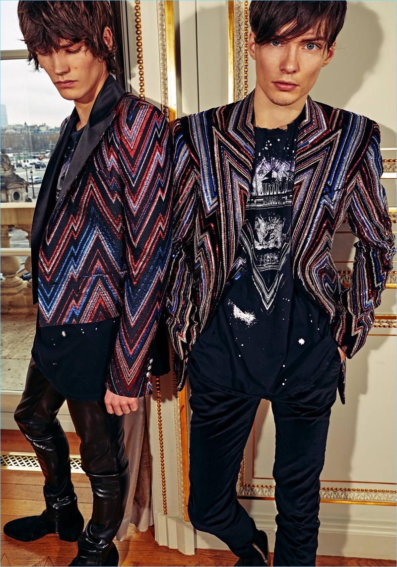 Balmain Men | Pre-Fall Collection | Lookbook | Olivier Rousteing