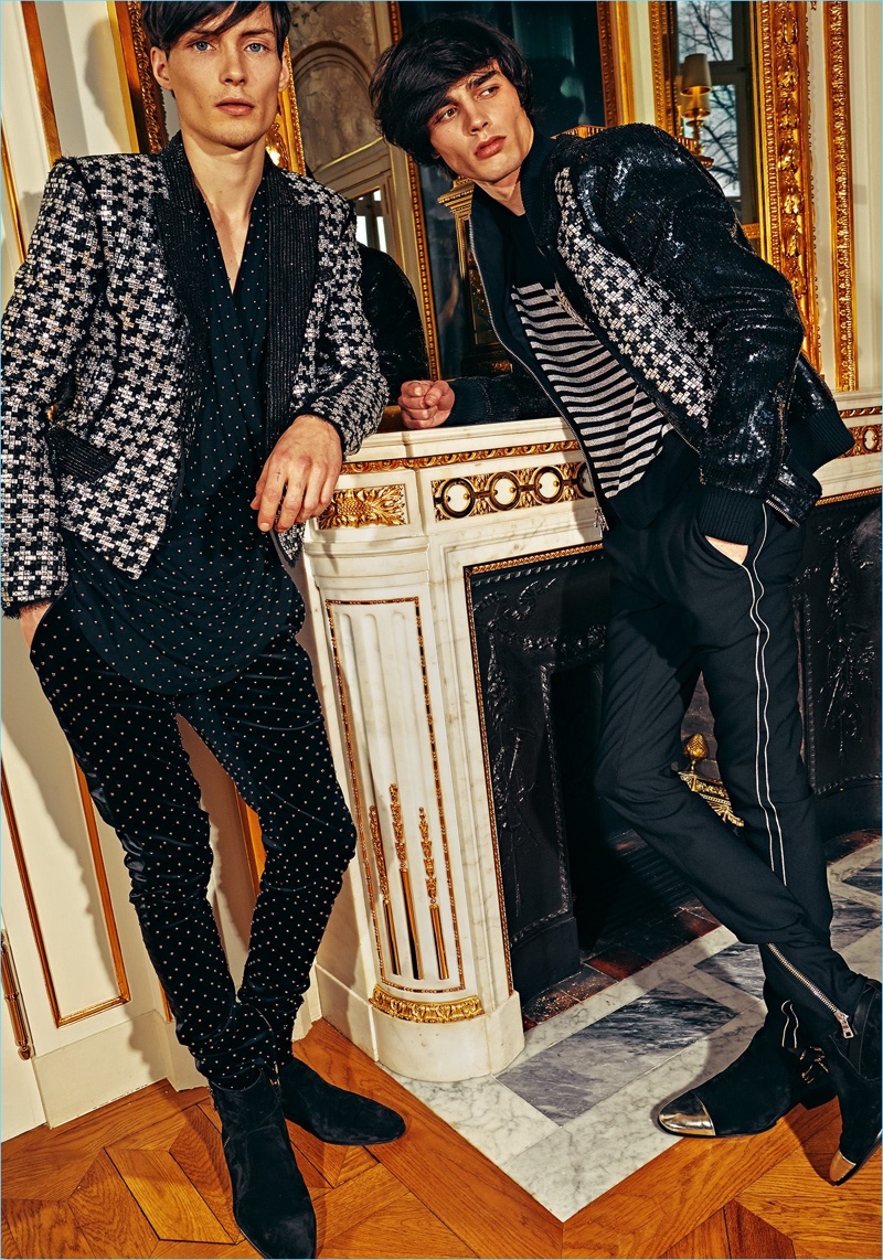 Balmain Pre Fall 2018 Mens Collection Lookbook 022